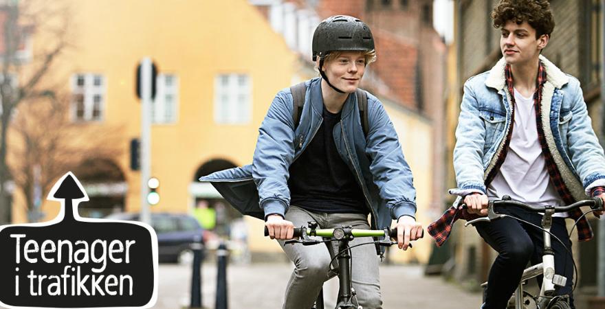 De ældste skolebørn kommer oftest til skade i trafikken 